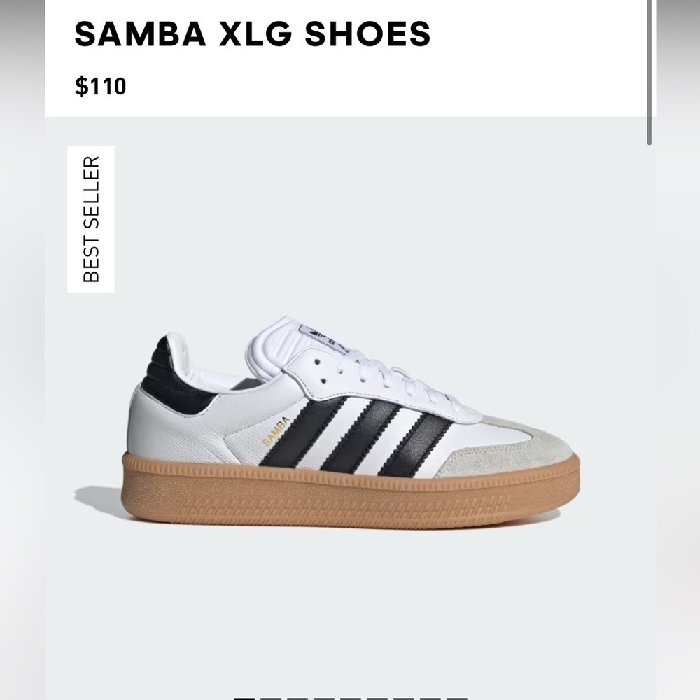 Adidas Samba XLG shoes